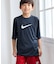 【KIDS/キッズ】【NIKE SWIM/ナイキ スイム】ソリッド半袖ハイドロガード