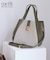 me fit BAG ホースヘア調コンビスクエアフォルムバッグ/2WAY
