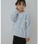 【KIDS/キッズ】リボン刺繍ボアプルオーバー