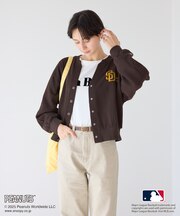 【PEANUTS×MLB COLLECTION by ROPE' PICNIC】カーディガン