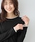 レイヤード風シアーロングスリーブTシャツ