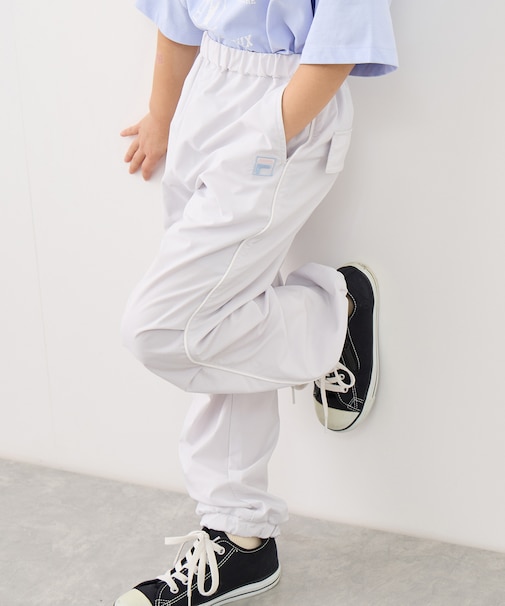 【KIDS/キッズ】【FILA/フィラ別注】サイドラインパンツ