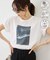 RENUロゴ＆フォトアソートプリントTシャツ/UVカット・接触冷感・イージーケア