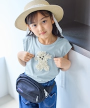 【KIDS/キッズ】プードルモチーフTシャツ/接触冷感