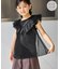 【KIDS/キッズ】チュールフリルトップス/UVカット・接触冷感・リンクコーデ