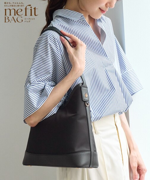 me fit BAG コンビフィットワンショルダーミドルバッグ/軽量・撥水