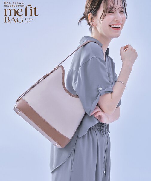 me fit BAG コンビフィットワンショルダーミドルバッグ/軽量・撥水