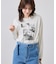 アソートプリントロングスリーブTシャツ