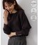 【WEB限定カラー】マシュマロ袖パールドルマンニット