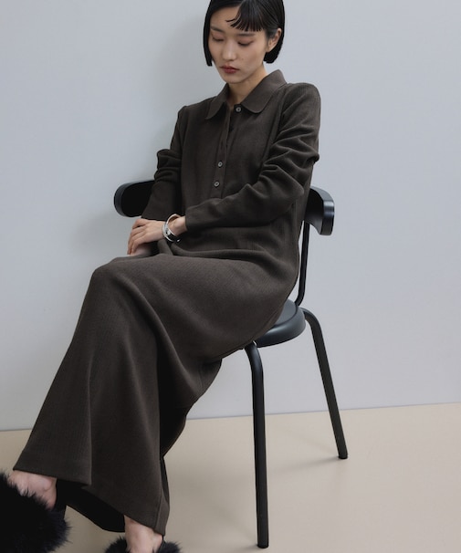 【WEB限定】ポロシャツワンピース