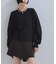 【WEB限定】・【サステナブル】ニュアンススリーブニットプルオーバー