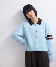 【WEB限定】ポロニットカーディガン