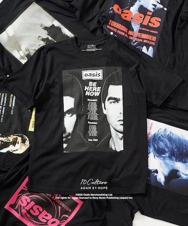 【oasis 10Culture / ADAM ET ROPE'】Tour Poster Design TSH
