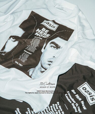 【oasis 10Culture / ADAM ET ROPE'】Tour Poster Design TSH