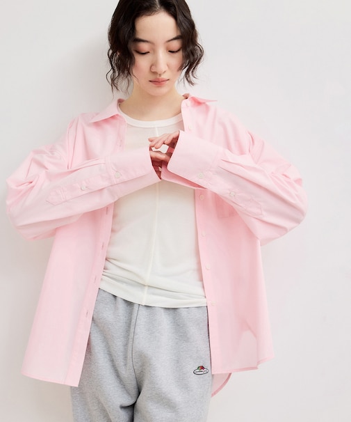 【WEB限定】ブロードカラーシャツ