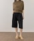 【サステナブル】アジャストハーフパンツ