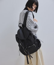 【WEB限定】フラップポケットリュックサック