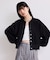 【WEB限定】メニーボタンリップルシアーカーディガン
