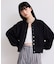 【WEB限定】メニーボタンリップルシアーカーディガン