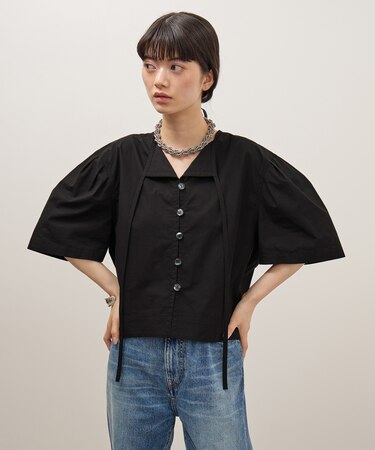 【WEB限定】タックスリーブブラウス