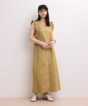 【WEB限定】フリルショルダーワンピース