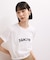 【WEB限定】クリーンタッチコットン刺しゅうロゴT