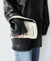 【WEB限定】ソフトレザーライクミニショルダーバッグ