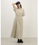 【WEB限定】アシンメトリータックワンピース
