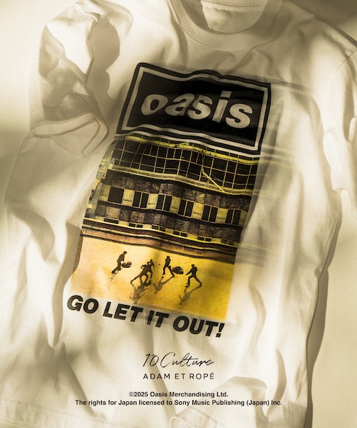 【oasis 10Culture / ADAM ET ROPE'】Artwork design TSH