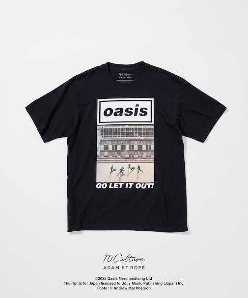 【oasis　10Culture / ADAM ET ROPE'】Artwork design TSH