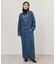 【WEB限定】・【追加】デニムシャツロングワンピース