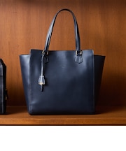 【SHIPS別注】Boldrini Selleria: レザー トートバッグ