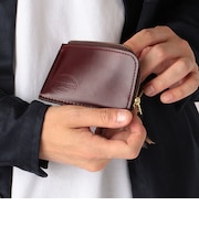 HORWEEN ミニ Lジップ ウォレット◇
