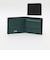【WEB限定】SHIPS:【SAFFIANO LEATHER】2トーン 2つ折 ウォレット（財布）