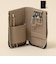 【WEB限定】SHIPS: 【SAFFIANO LEATHER】 2トーン キーケース