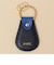 【WEB限定】SHIPS: 【SAFFIANO LEATHER】 2トーン キーホルダー