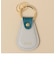 【WEB限定】SHIPS: 【SAFFIANO LEATHER】 2トーン キーホルダー