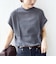 【WEB限定】〈手洗い可能〉アイレット クルーネック プルオーバー
