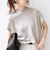 【WEB限定】〈手洗い可能〉アイレット クルーネック プルオーバー