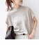 【WEB限定】〈手洗い可能〉アイレット クルーネック プルオーバー