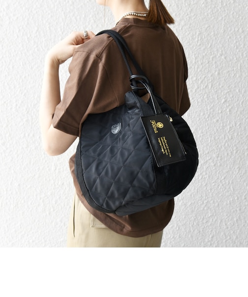 【WEB限定/SHIPS any別注】Folna: 2WAY キルティング バッグ