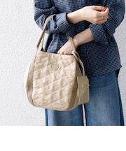 【WEB限定/SHIPS any別注】Folna: 2WAY キルティング バッグ