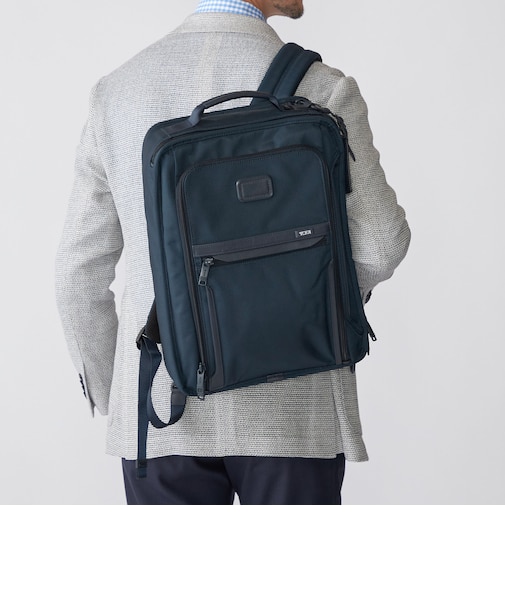 【SHIPS別注】TUMI: 完全別注モデル『ALPHA 3』ミッド 3WAY バッグ