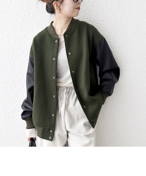 【WEB限定】バーシティ ジャケット