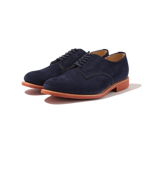 【SHIPS EXCLUSIVE】Southwick: SANDERS Navy Suede Officer Shoe