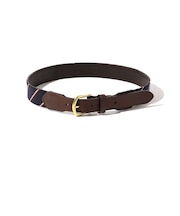 【SHIPS EXCLUSIVE】Southwick: F.H. WADSWORTH Leather Tab Belt