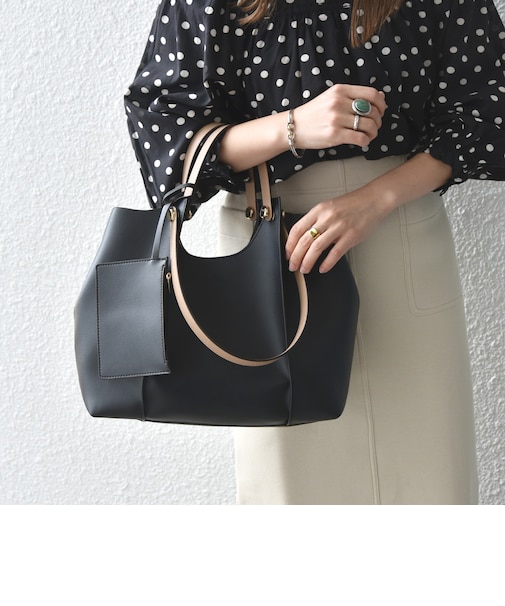 【WEB限定】2WAY ハンドル トートバッグ