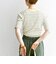 【WEB限定】〈洗濯機可能〉テレコ リブ ハーフスリーブ TEE