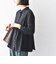 【WEB限定】〈手洗い可能〉ストレッチ ジョーゼット プリーツ ブラウス