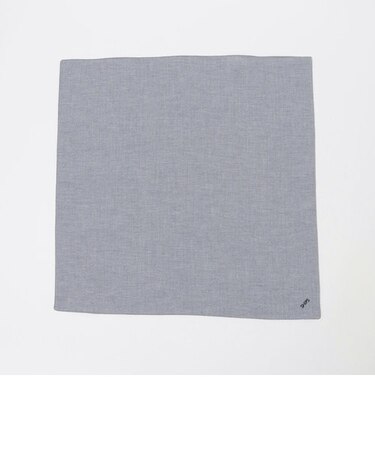 SHIPS: オーガニックコットン ヘリンボーン柄 ハンカチーフ
